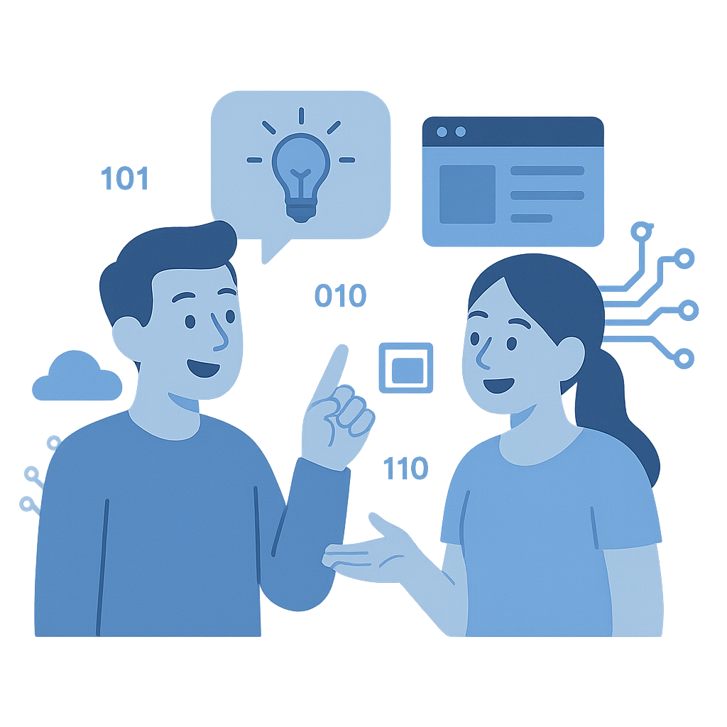 IT Solutions Illustration